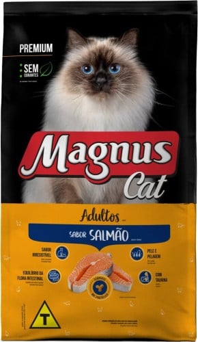 طعام قطط جاف سالمون magnus - 20kg