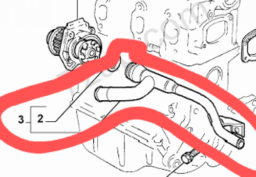 ماسورة مياة امامي - ايطالي اصلي