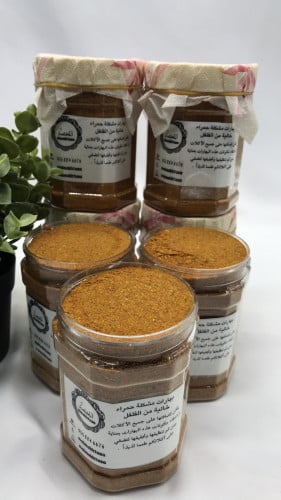 بهارات مشكلة حمراء خالية من الفلفل