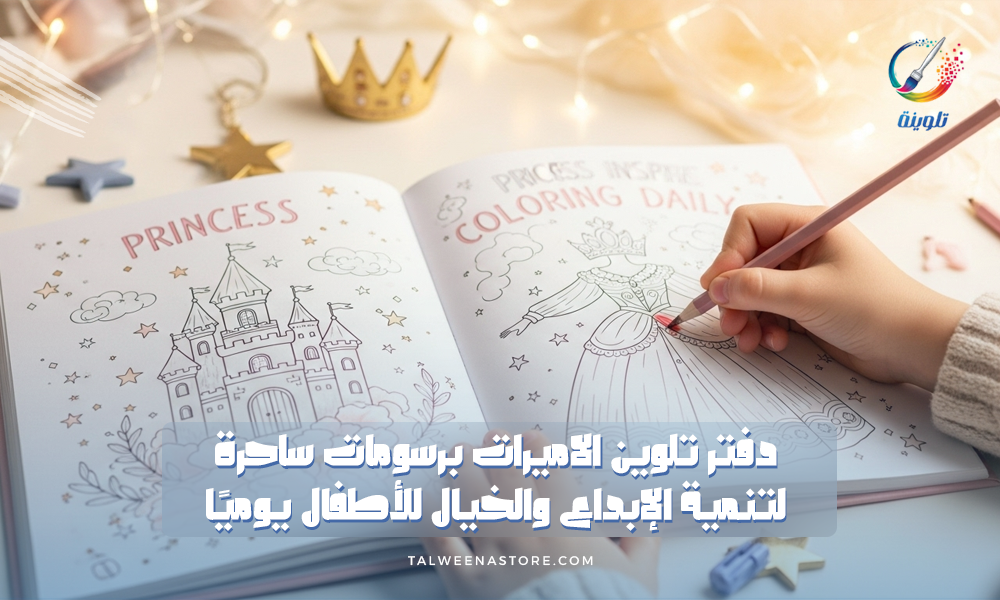 دفتر تلوين الاميرات