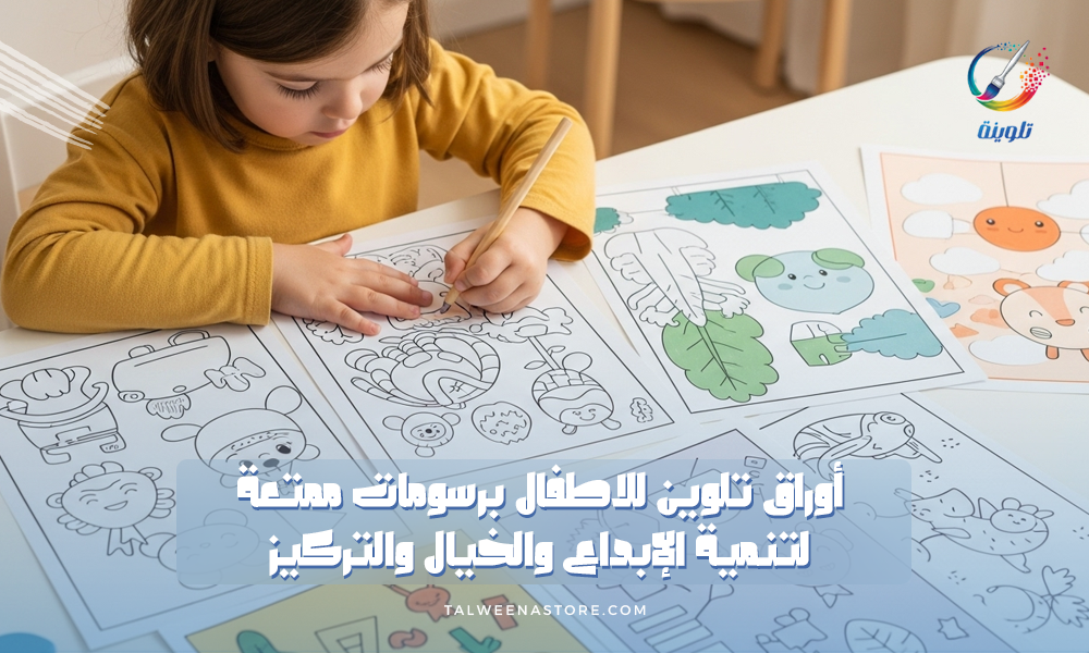 أوراق تلوين للاطفال