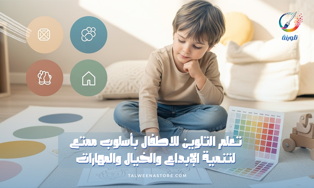 تعلم التلوين للاطفال