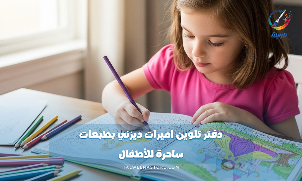 دفتر تلوين اميرات ديزني