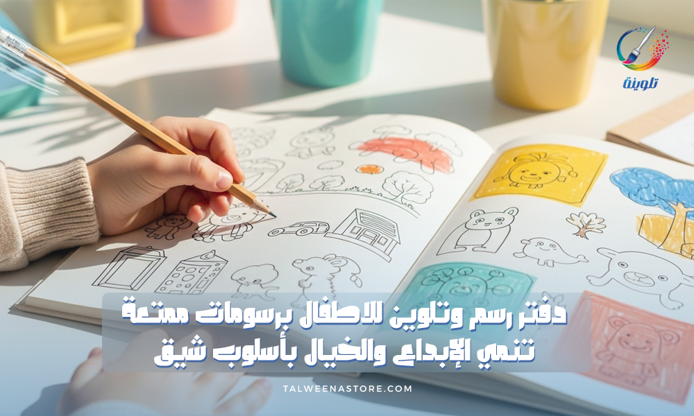 دفتر رسم وتلوين للاطفال