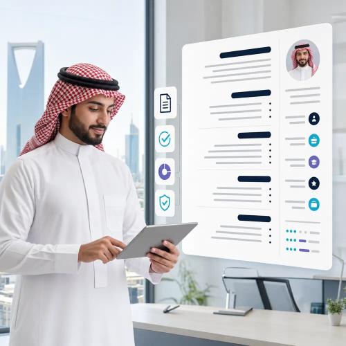 باقة إعداد السيرة الذاتية بالعربية