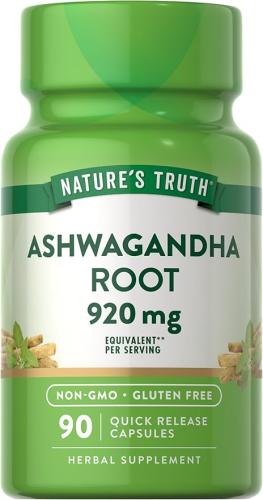 NATURES TRUTH ASHWAGANDHA ROOT 90 CAPS اشواغاندا |...