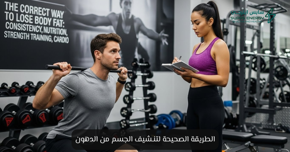 طريقة تنشيف الجسم بسرعة وأمان – دليل شامل للمبتدئين - سابس