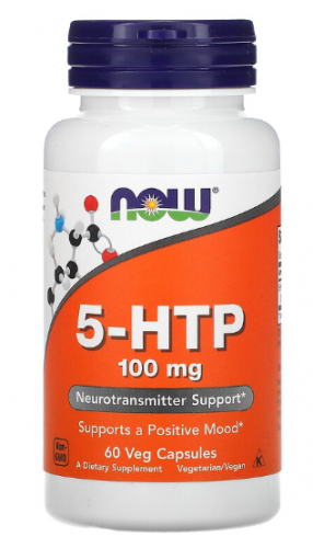 Now 5-HTP 100 mg 60 Cap ‎ فايف-اتش تي بي