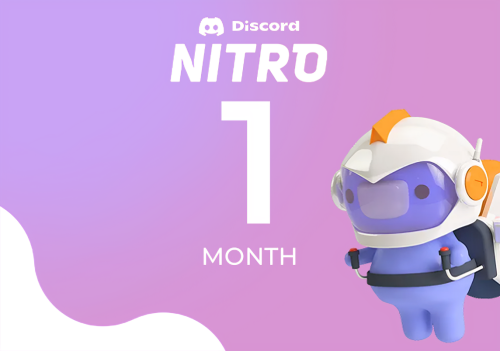 Discord Nitro 1 month -ديسكورد نيترو شهر