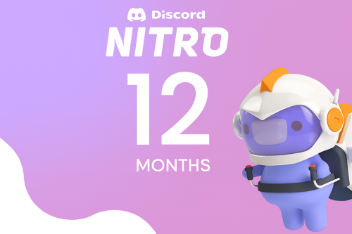 Discord Nitro -ديسكورد نيترو سنة