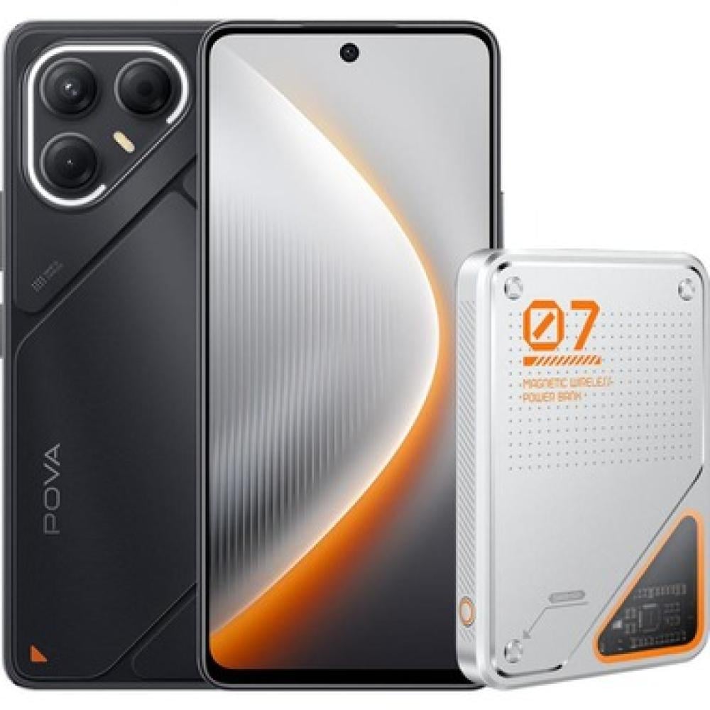 تكنو بوفا 7 ذاكرة داخلية 256 جيجابايت وذاكرة رام 8+8 جيجابايت يدعم تقنية 5G + باور بنك
