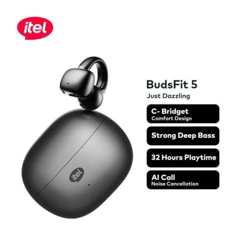 سماعة ايتل Buds Fit 5 لون رمادي