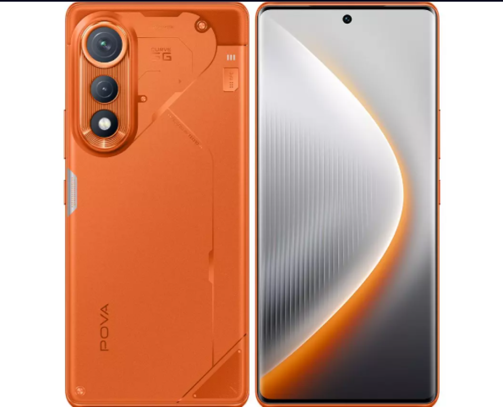 تكنو بوفا كيرف  ذاكرة داخلية 256 جيجابايت وذاكرة رام 8+8 جيجابايت يدعم تقنية 5G