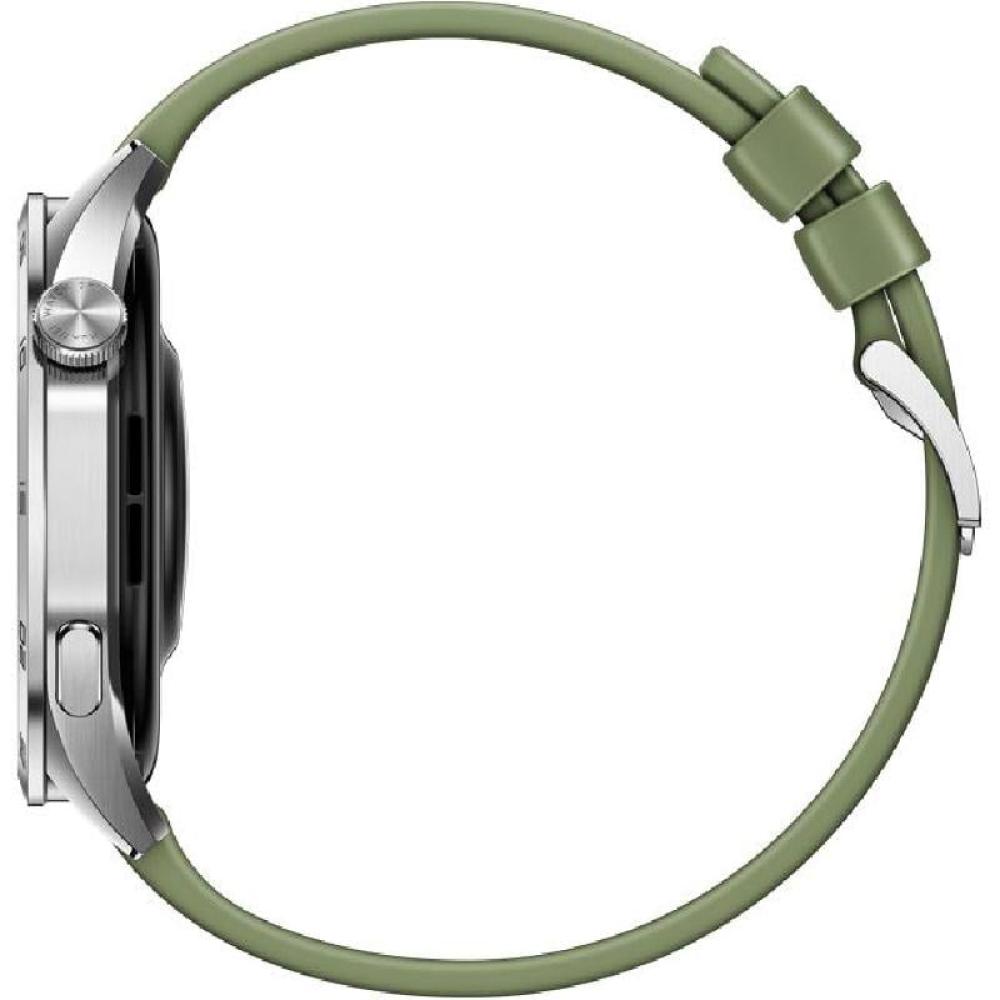 Huawei Watch GT4, size 46, stainless steel, green composite strap