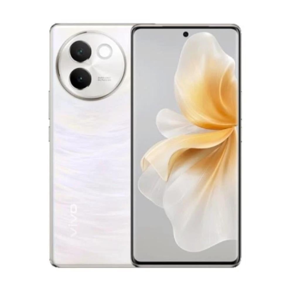 فيفو V30e ذاكرة 256 جيجابايت و ذاكرة رام 12 جيجابايت يدعم تقنية 5G لون ابيض