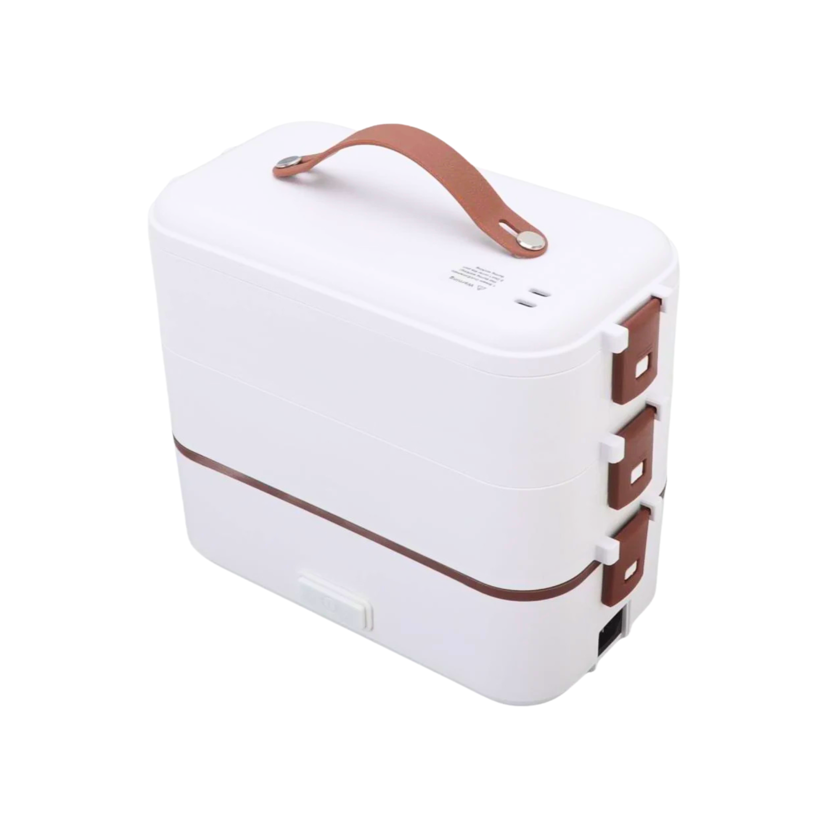 صندوق الطعام الذكي لحفظ وتسخين الطعام (لانش بوكس) من الستانلس ستيل