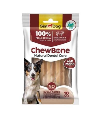 GimDog The Mono ChewBone Natural Dental Care 10 Pieces 80 g
