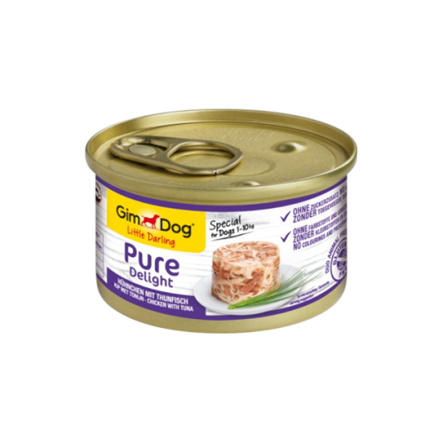 GimDog Little Darling Pure Delight Chicken with Tuna 85g
