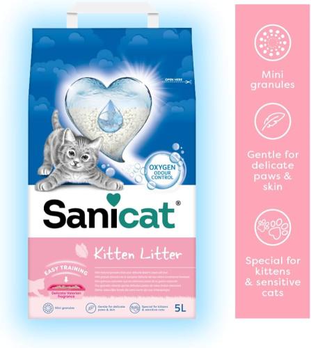 Sanicat Kitten Litter 5L