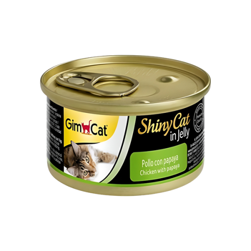 GimCat Shinycat Chicken With Papaya 70 g