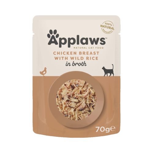 Applaws Pouch Chicken Breast With Rice 70g