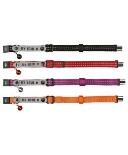 Trixie Cat Collar Reflective with my Home Address Tag