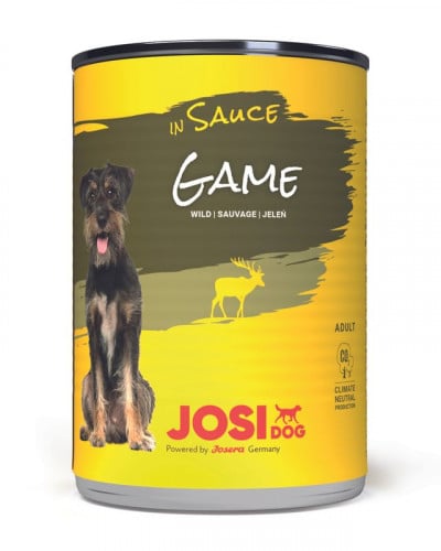JosiDog Game in Sauce 415g