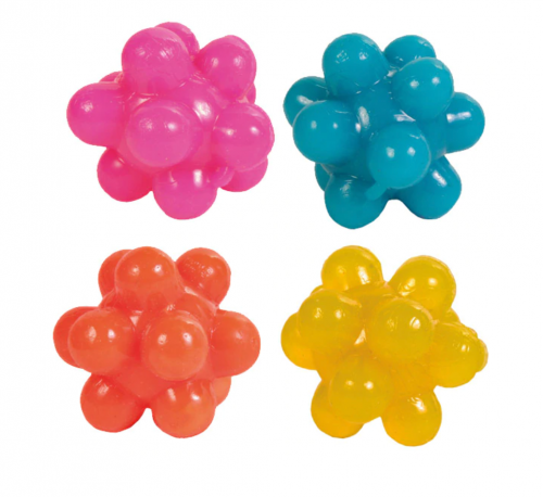 Trixie Balls With Bumps Rubber Extreme Bounce 3.5* cm 4 Pcs