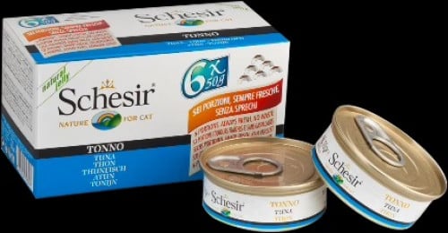 Schesir شيزر معلبات التونا 6*50جم