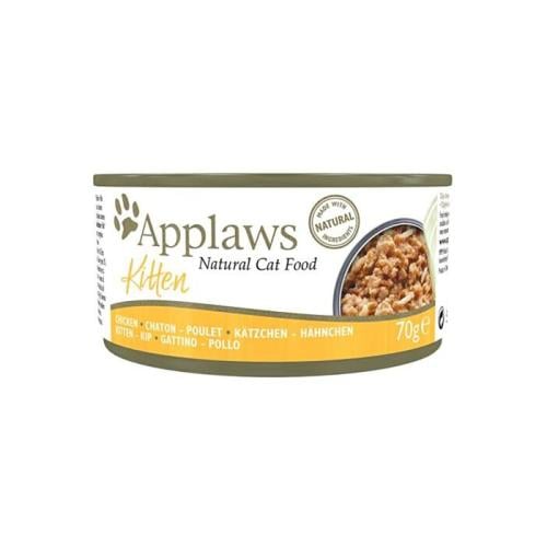 Applaws ابلاوز معلبات الدجاج للقطط الصغيرة 70جم