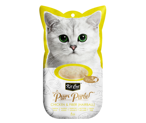 Kit Cat Puree Chicken and Fiber