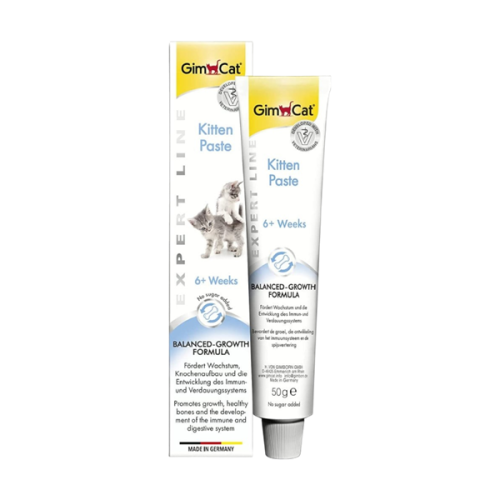 GimCat Vitamin Healthy Growth Formula For Kitten Paste 50 gm