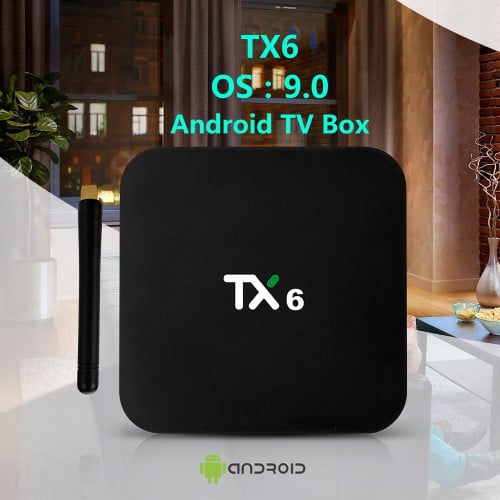 TX6 ANDROID BOX 9.0 - 2RAM - 16ROM