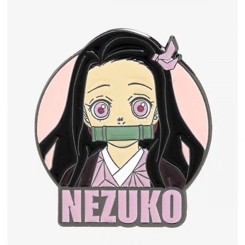 Demon Slayer: Kimetsu no Yaiba Nezuko Pink Enamel Pin