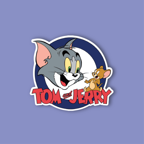 استكر لابتوب (tom and jerry)