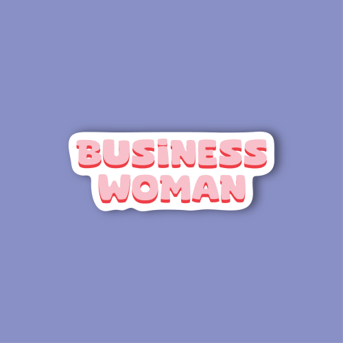 ستيكر جوال (Business Woman)