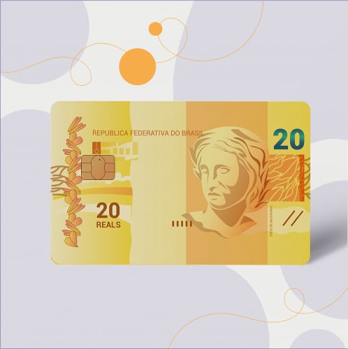 استكر 20 ريال برازيلي