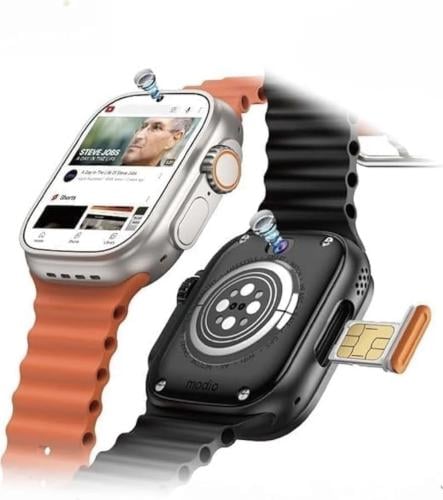 ساعة ذكية ST10 تعمل بنظام اندرويد - تدعم شريحة و جميع التطبيقات - لون اسود