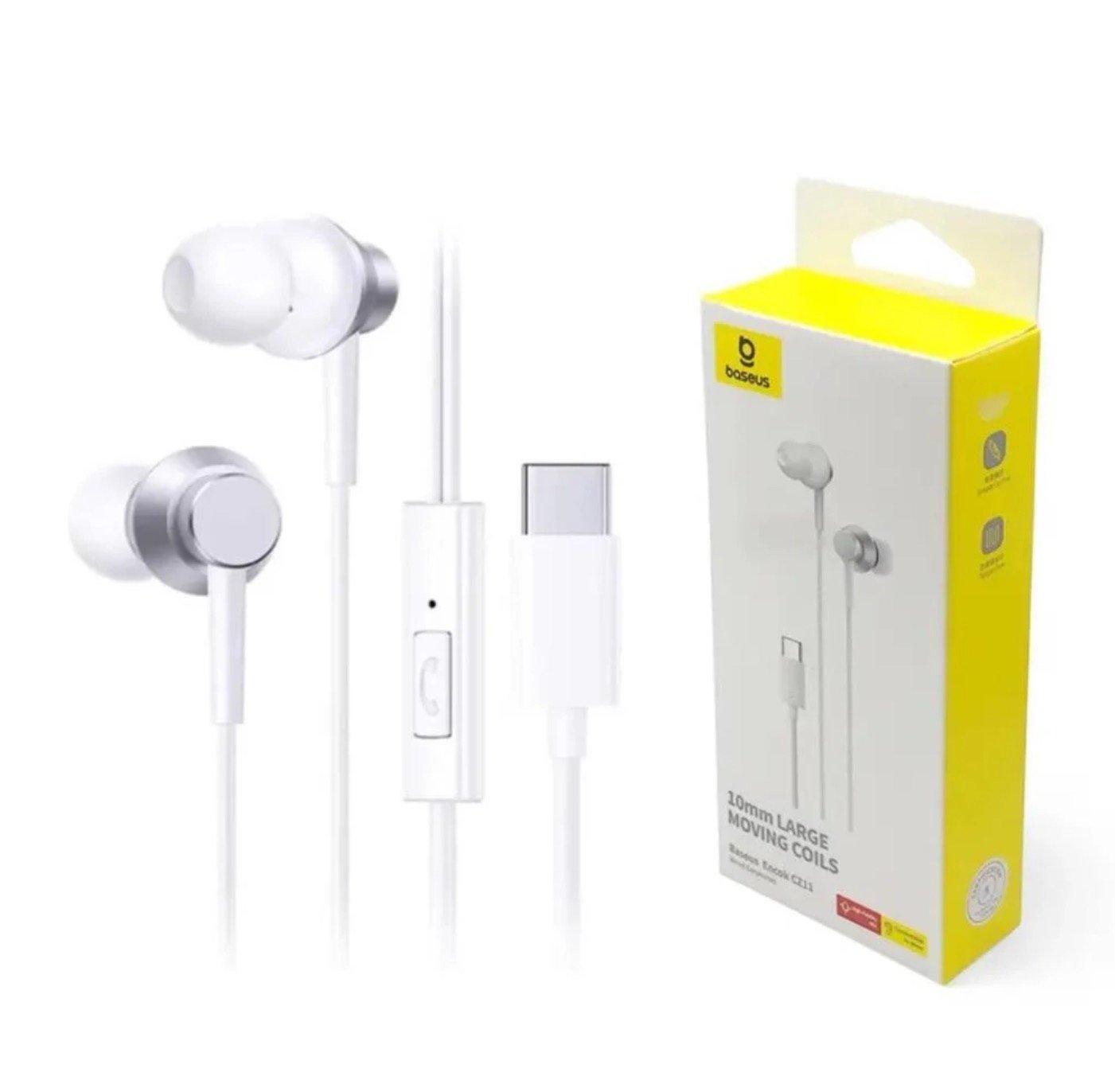 سماعة بيسوس تايب سي سلكية