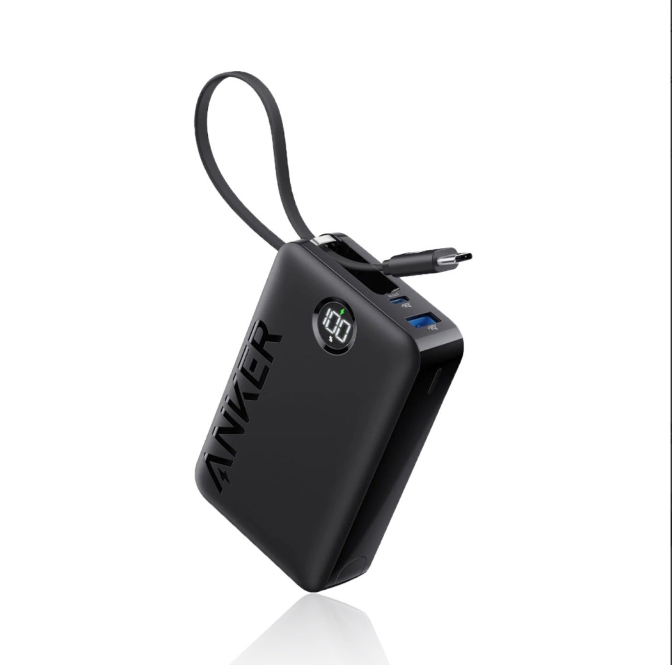 باور بنك انكر 20 الف ملي امبير 22.5 واط مع كيبل تايب سي مدمج