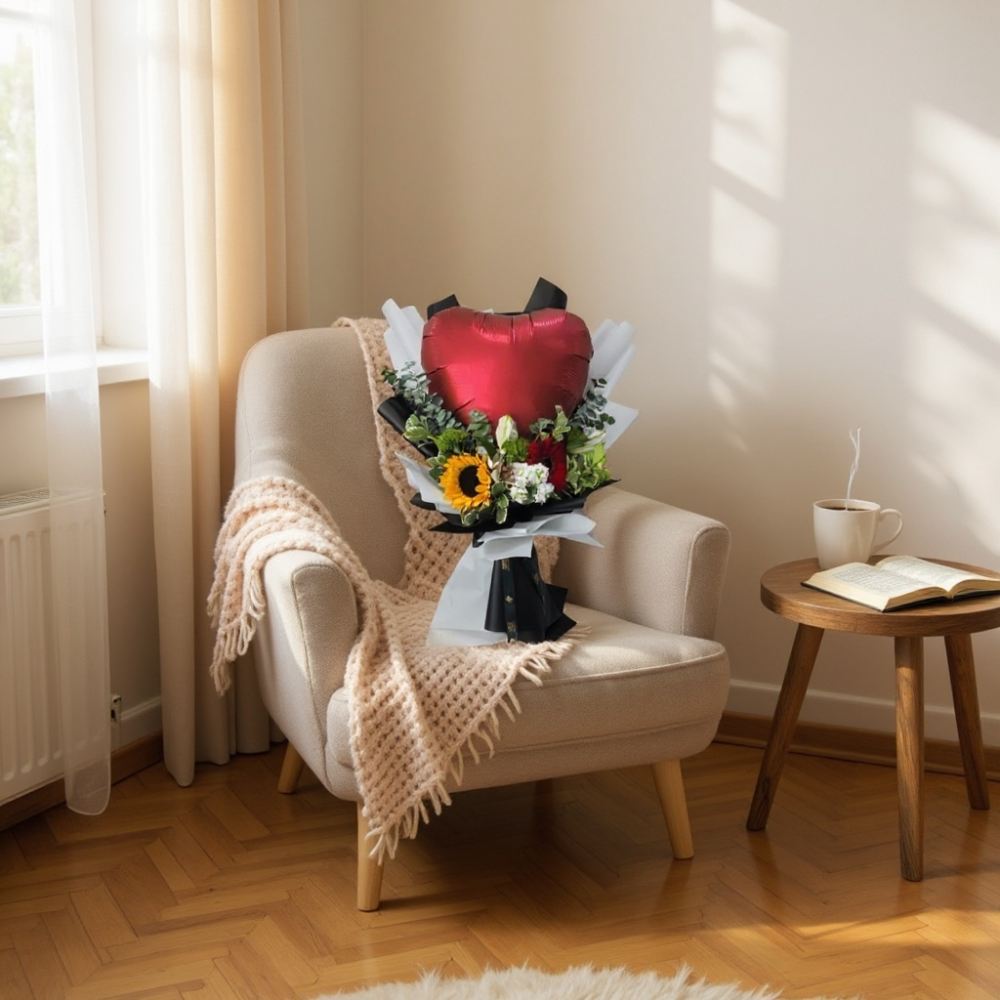 بوكيه القلب