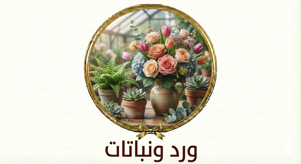 ورد ونباتات