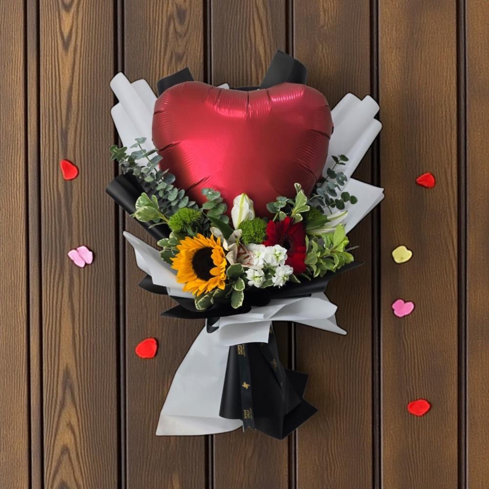 بوكيه القلب