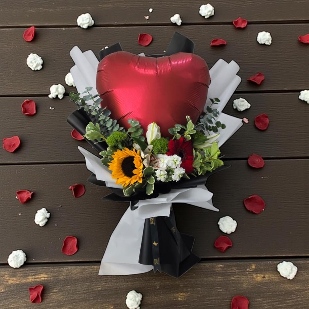 بوكيه القلب