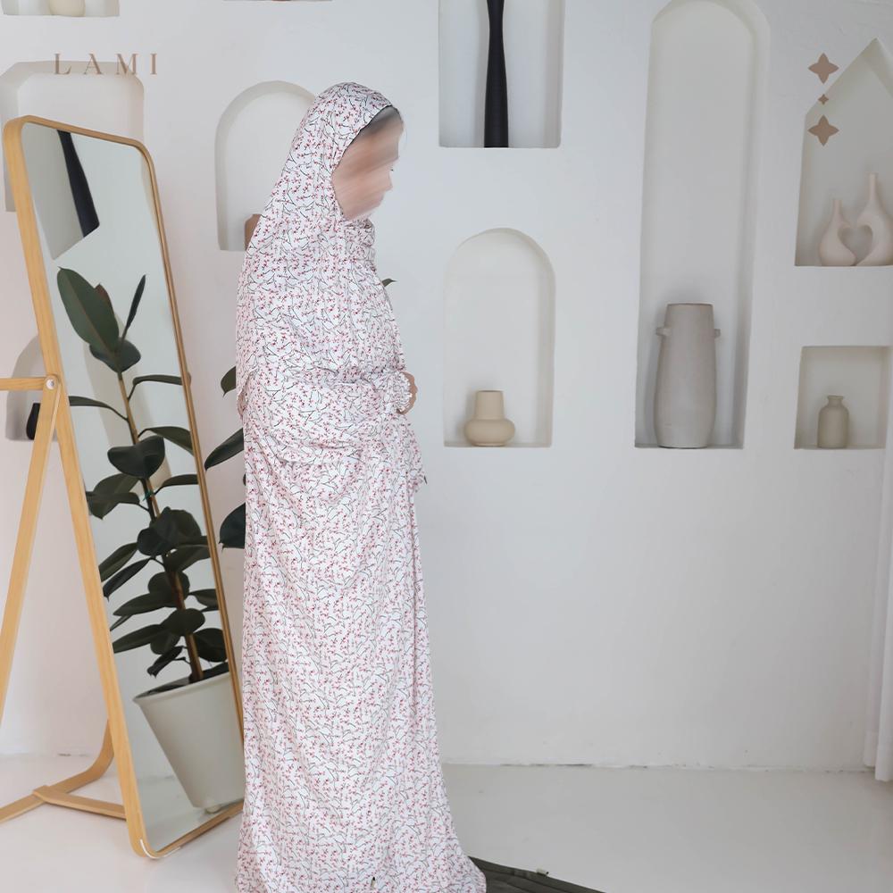 طقم صلاة سكينة- ابيض