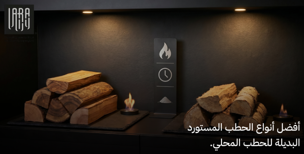 مقارنة شاملة عن أفضل أنواع الحطب المستورد