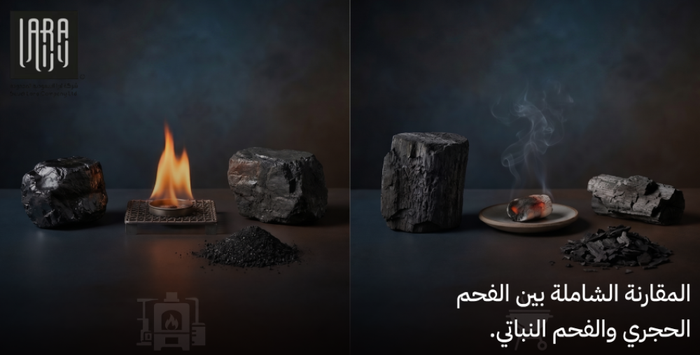 الفرق بين الفحم الحجري والنباتي: أيهما أفضل؟