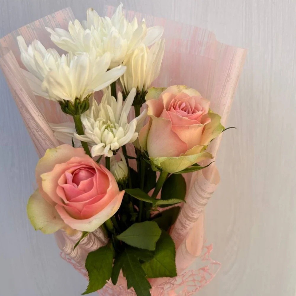 باقة ورد صغيرة