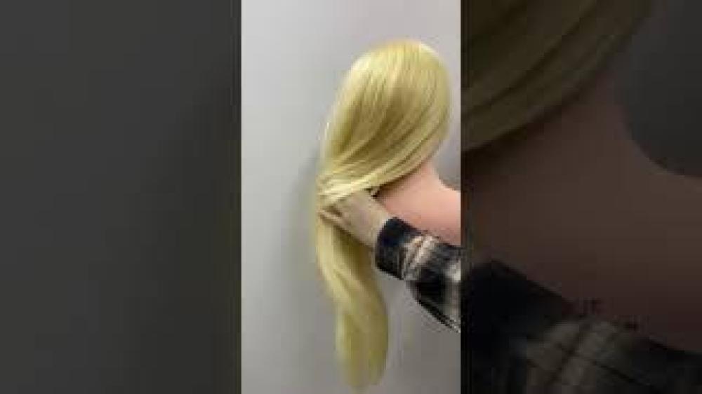 Mannequin Russian with  shoulder, platinum hair