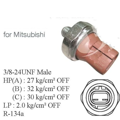 PRESSURE SWITCH MITSUBISHI No 10382W  برشر سوتش متسوبيشي